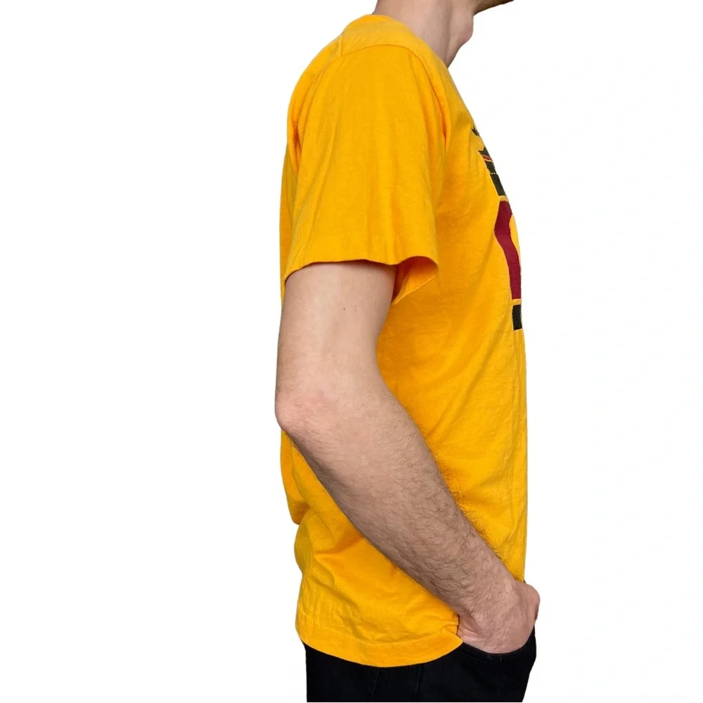 Vintage Screen Stars Best Yellow Train 611 Graphic Tee Single Stitch Size Large - Picture 3 of 10